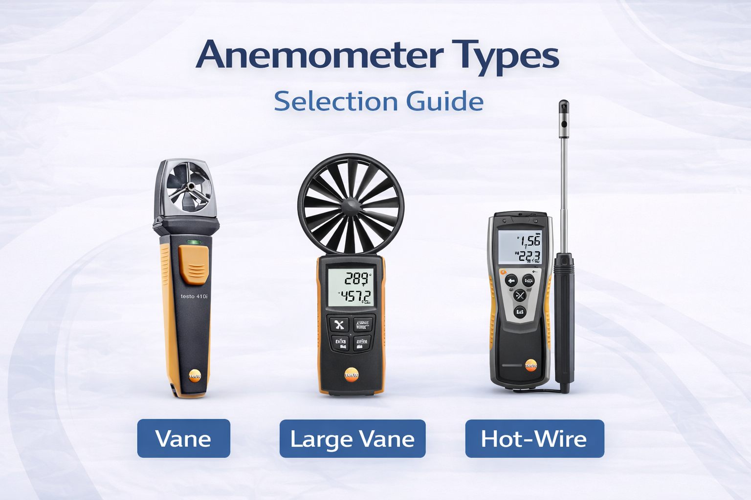 Vane vs Hot-Wire vs Thermal