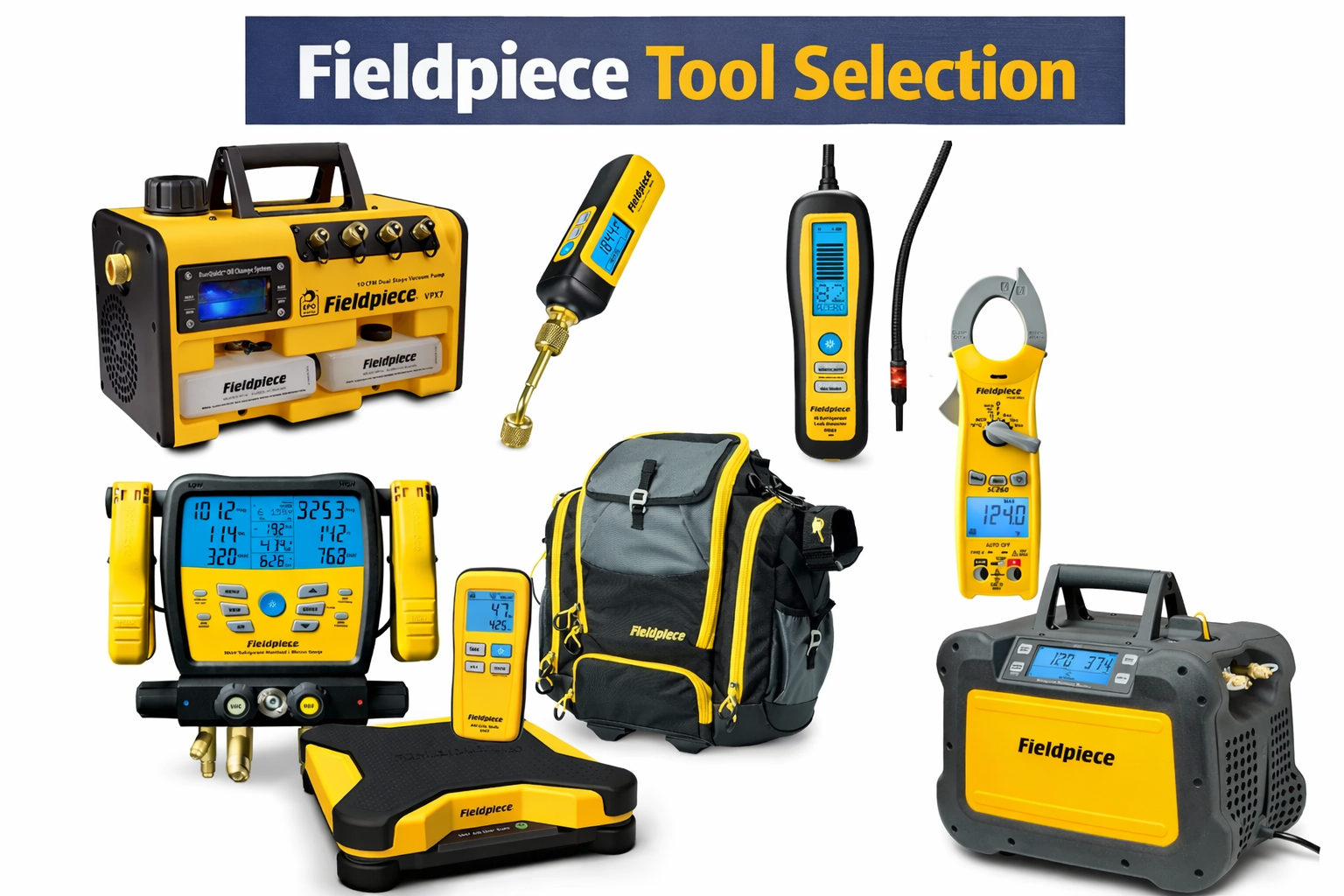 Fieldpiece Tool Selection