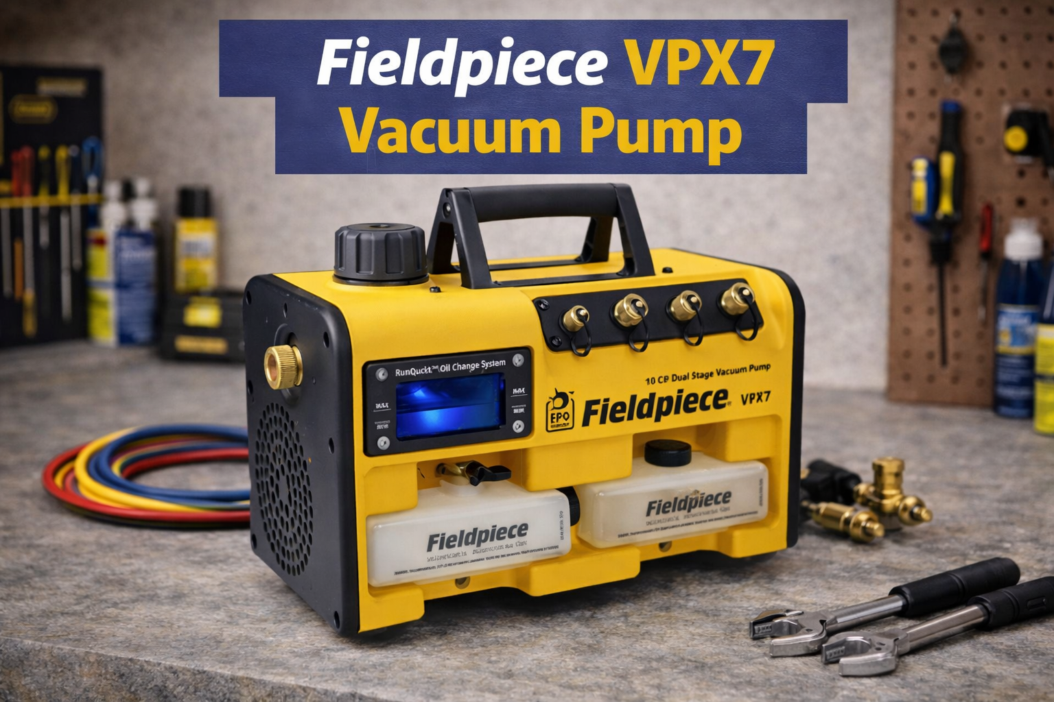 Fieldpiece VPX7 Vacuum Pump