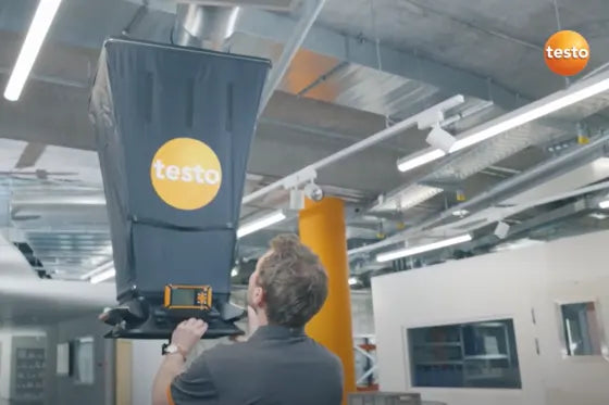Testo 420 Balometer vs Traditional Flow Hoods