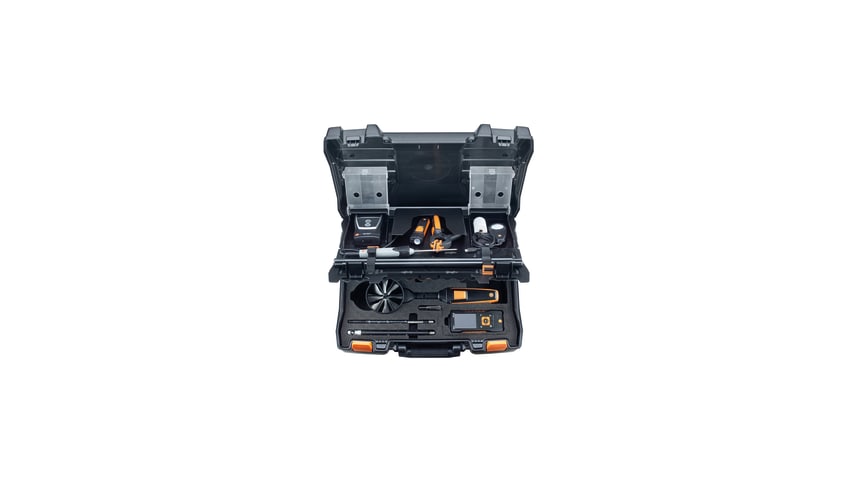 Service Case for Volume Flow Measurement