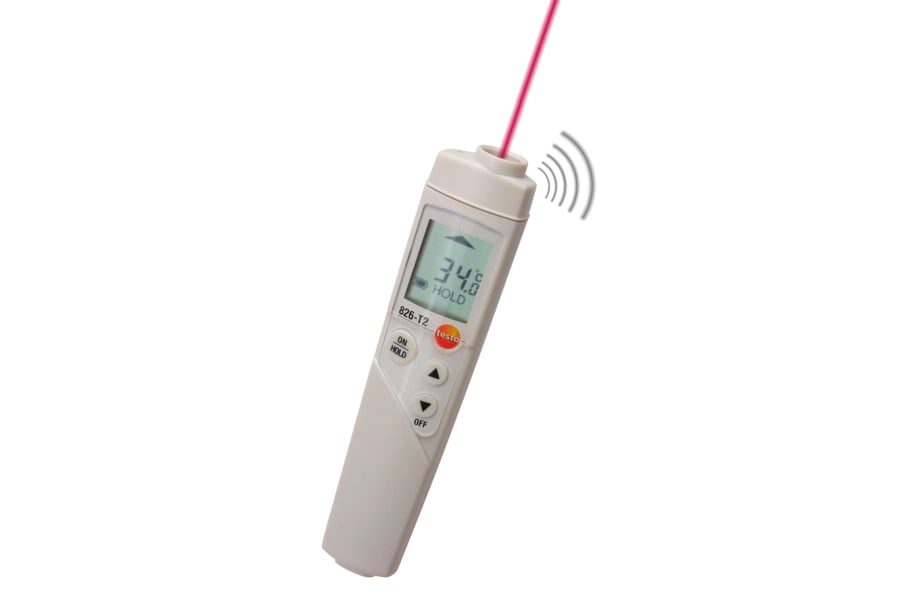 testo 826-T2 Infrared Thermometer with TopSafe Case