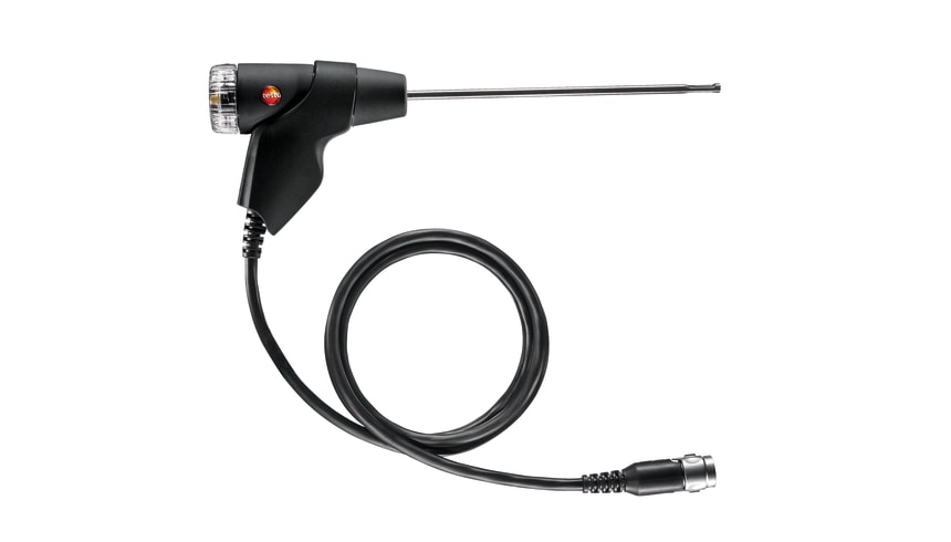 Compact Flue Gas Probe 180mm, 500°C, 6mm