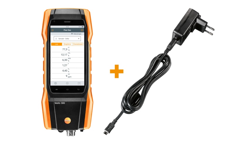 Testo 300 Longlife Flue Gas Analyser with NO Sensor