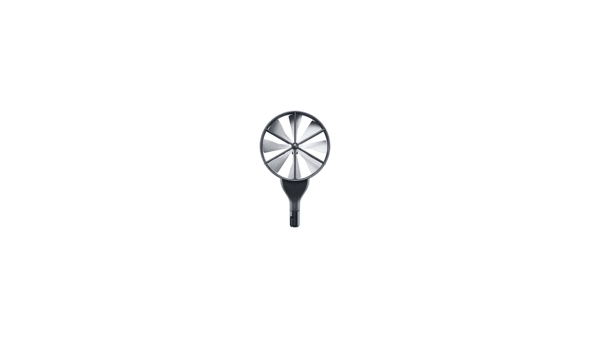 High-precision 100 mm Vane Probe Head with Temperature Sensor