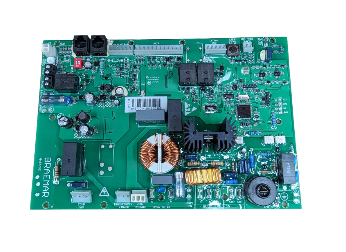 Braemar TQ Series Gas Heater Control Circuit Board