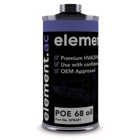 Element POE 32 - 68 Premium Refrigerant Oil 1L to 4L