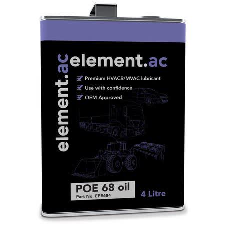 Element POE 32 - 68 Premium Refrigerant Oil 1L to 4L