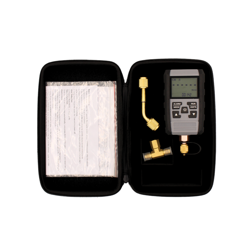 Javac Digital Vacuum Gauge 1/4" M SAE G1