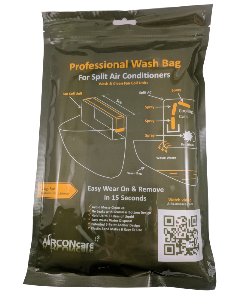 Airconcare Split System Wash Bag – Reusable 10-15 Uses, Indoor Safe