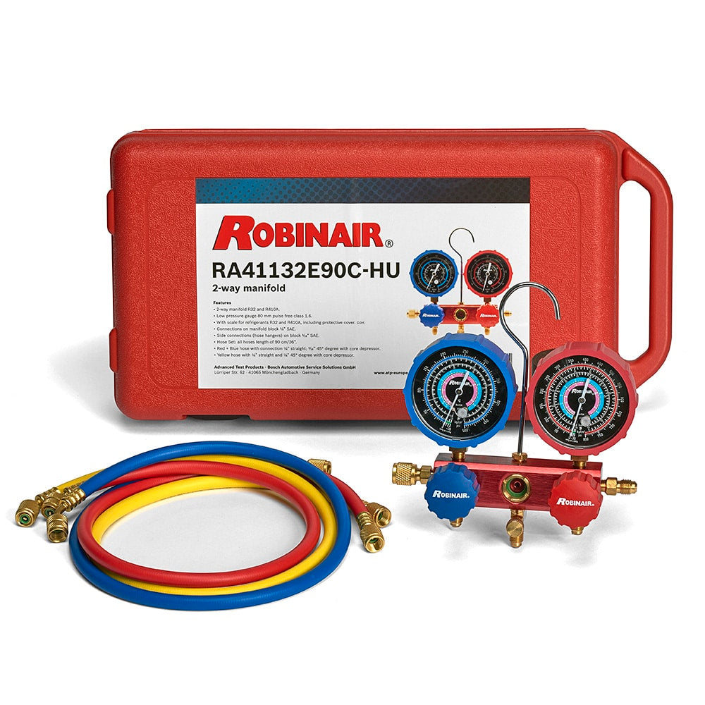 Robinair RA-41132E90C-HU 2-Way Manifold R32/410A