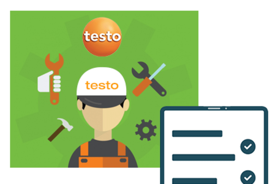 Testo Flue Gas Analyser Service & O2/CO/NO Calibration