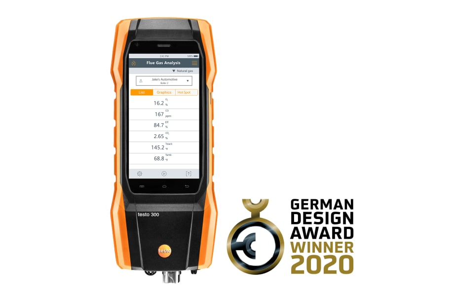 Testo 300 LongLife Combustion Analyzer