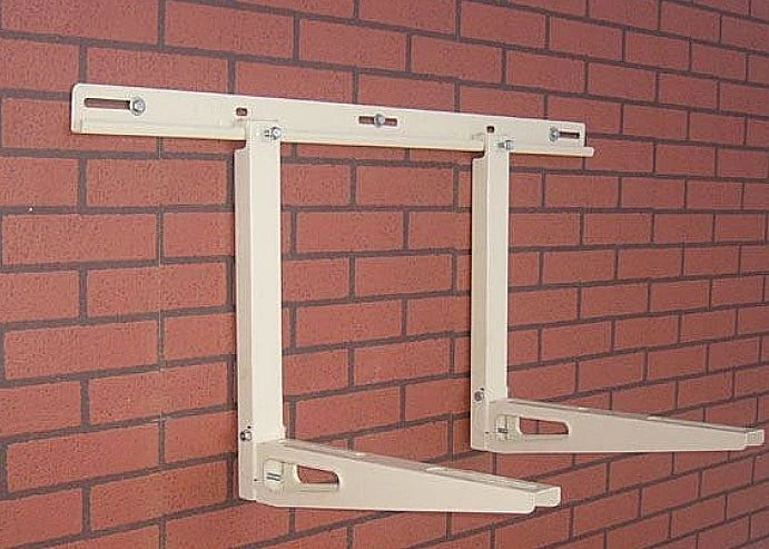 Air-con Split Condensing Unit Wall Bracket Large 550mm Arm 200kg