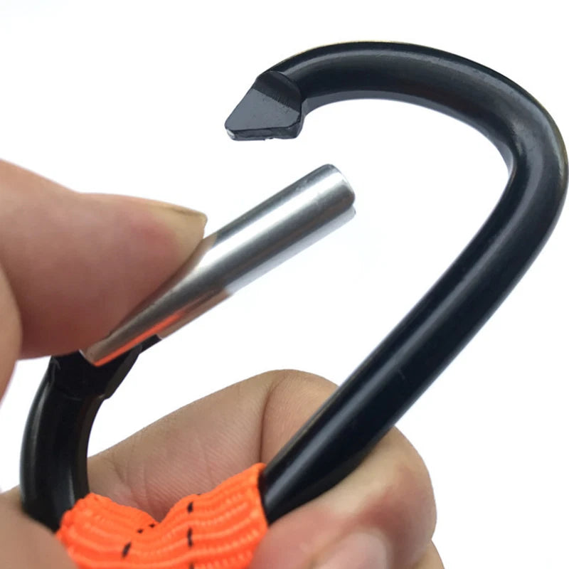 Shock Absorbing Working Fall Protection Lanyard w/ Hooks