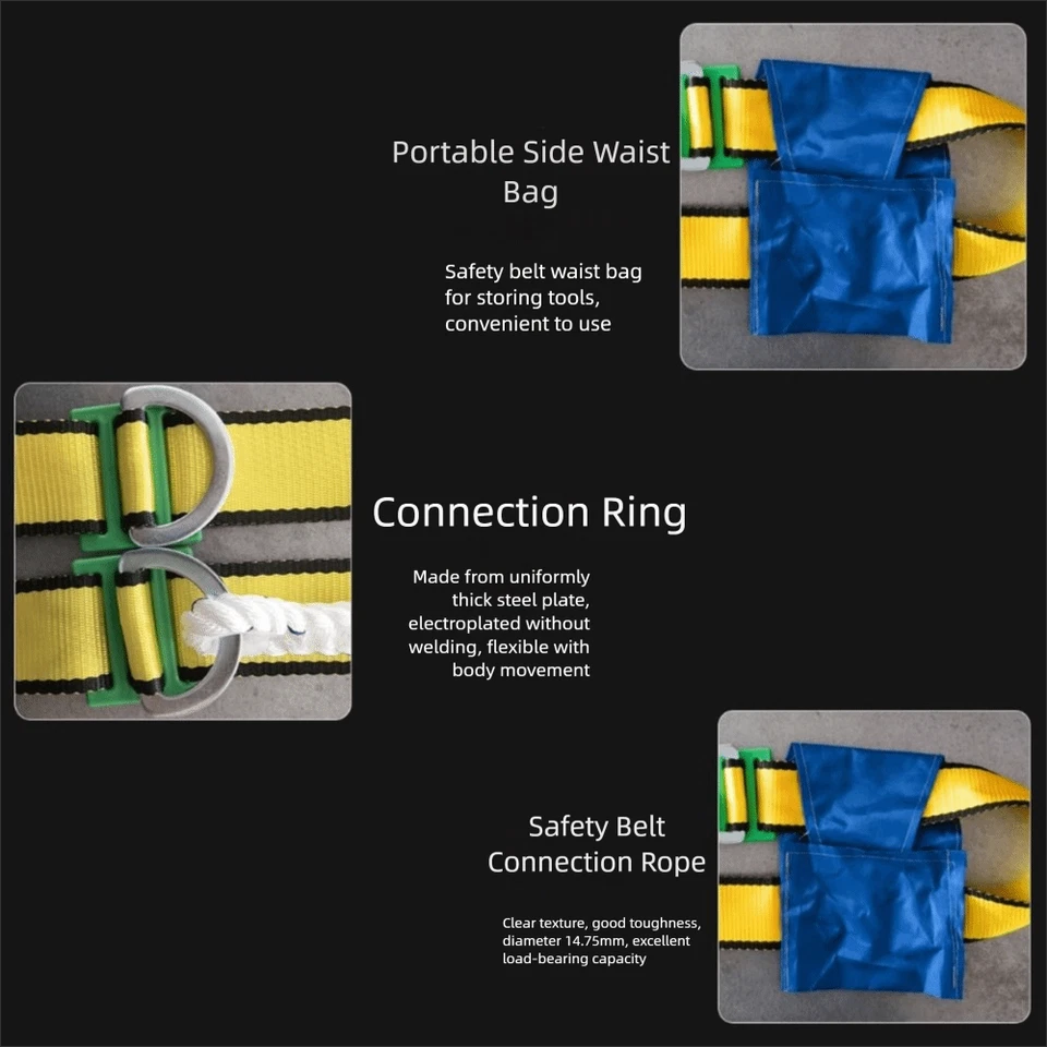 Adjustable Outdoor Safety Harness Belt