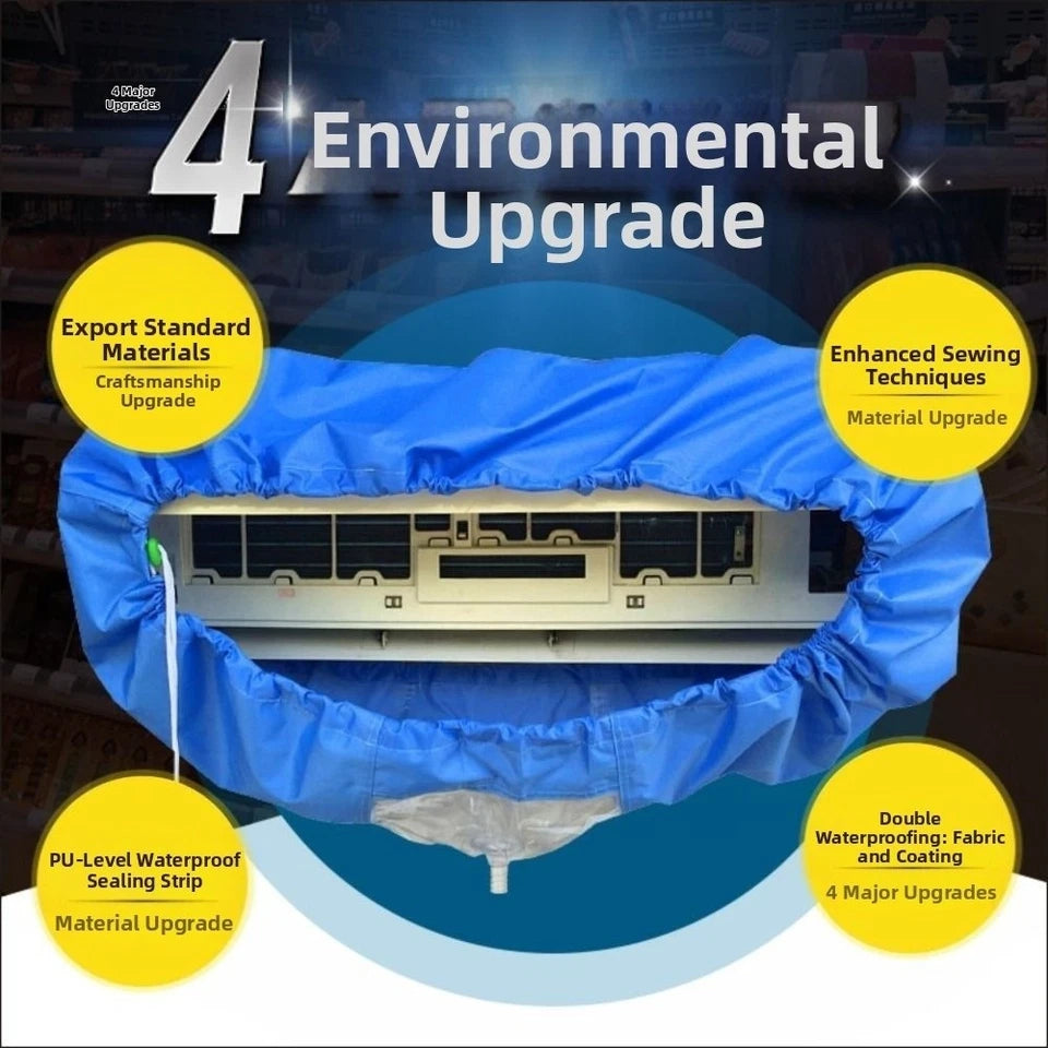 Double Layer PU Air-conditioner Cleaning Bag (1P–3P)