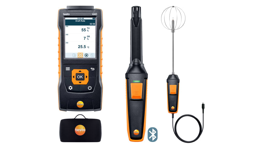 Testo 440 Indoor Comfort ComboKit with Bluetooth