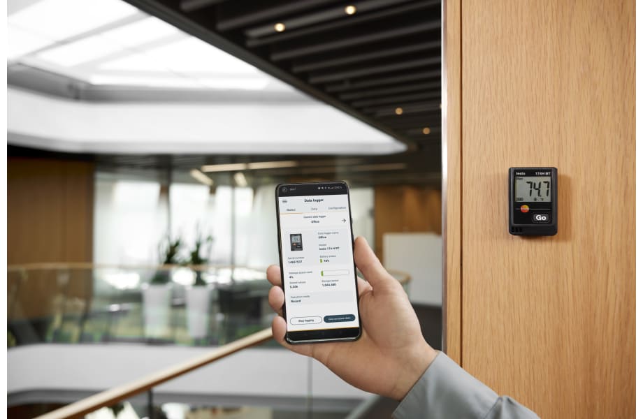 Testo 174 H BT Mini Data Logger for Temperature and Humidity