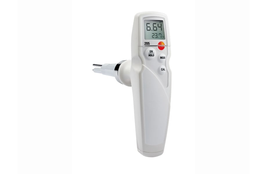 Testo 205 pH/Temperature Starter Set for Semi-Solid Media