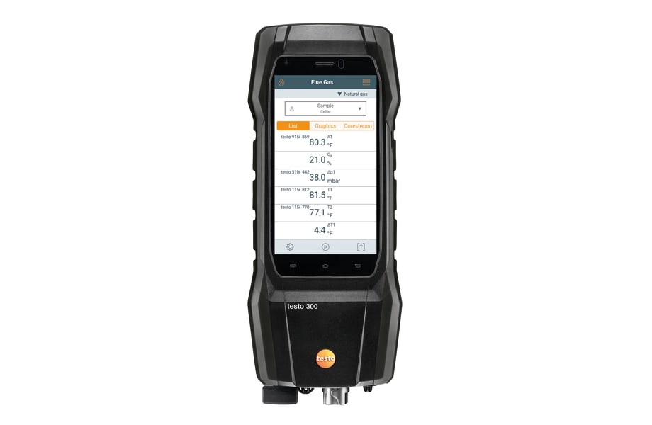 Testo 300 Flue Gas Analyzer