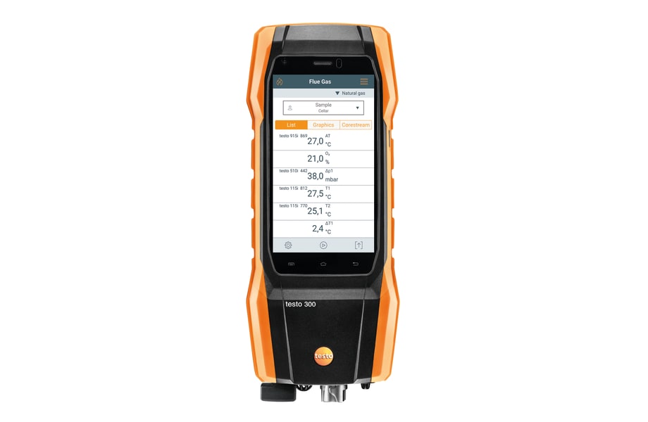 Testo 300 Longlife Flue Gas Analyser with NO Sensor