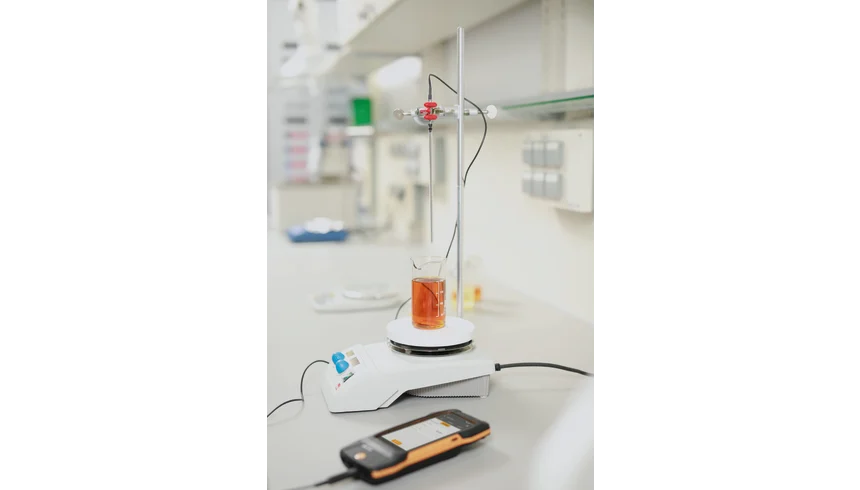 Glass-coated Laboratory Probe (Digital) - With Pt100 Temperature Sensor