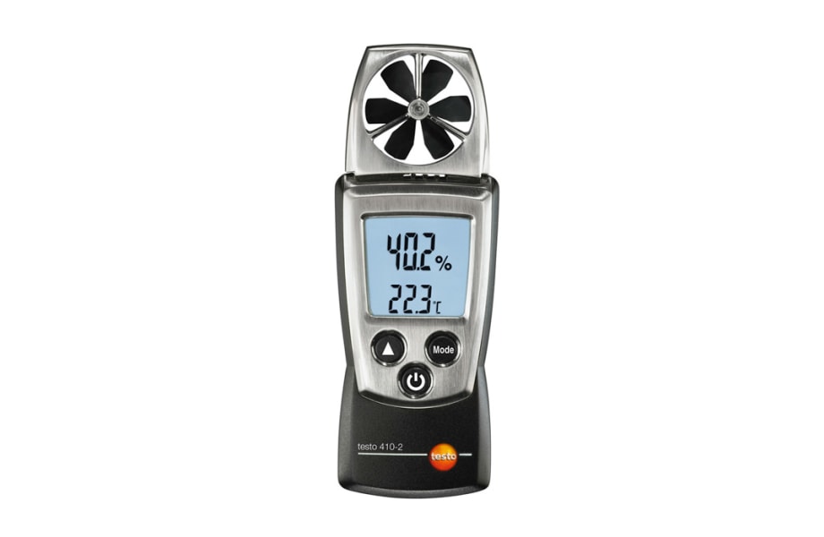 Testo 410-2 Vane Anemometer with Humidity