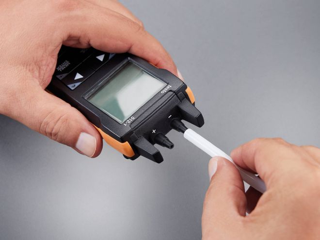 Testo 512-2 Compact Differential Pressure Measuring Instrument with Smart App 0563 1512