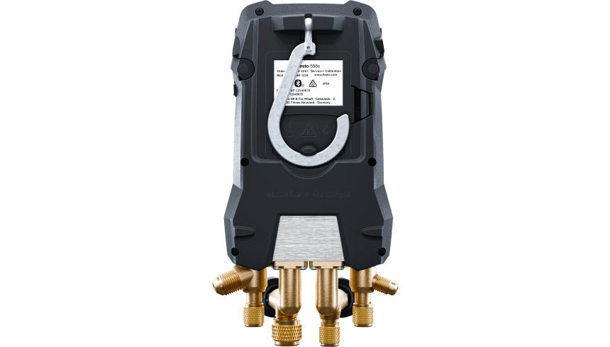 Testo 558s Digital Manifold with 4-Way Valve Block