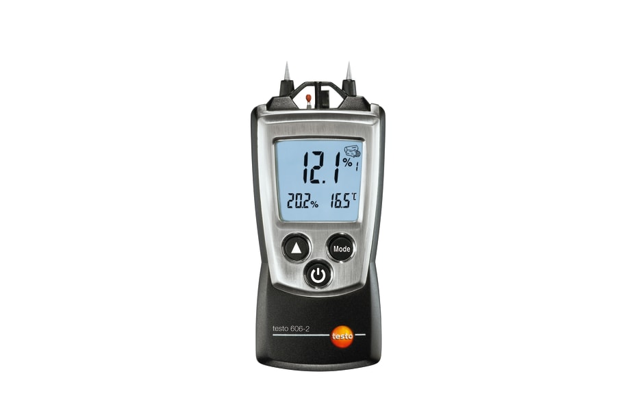 Testo 606-2 - Moisture Meter for Wood, Building Materials & Ambient Conditions