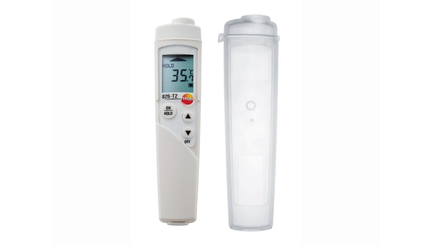 testo 826-T2 Infrared Thermometer with TopSafe Case