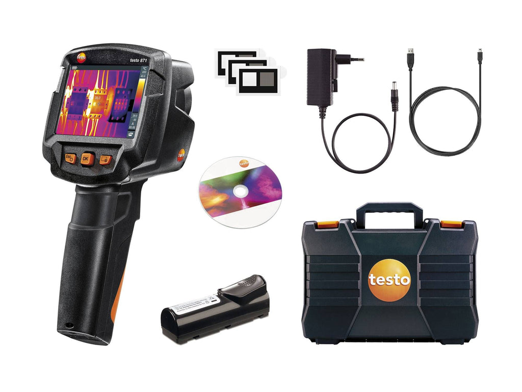 Testo 871 Thermal Imaging Camera 240 x 180 Pixels with Thermography App