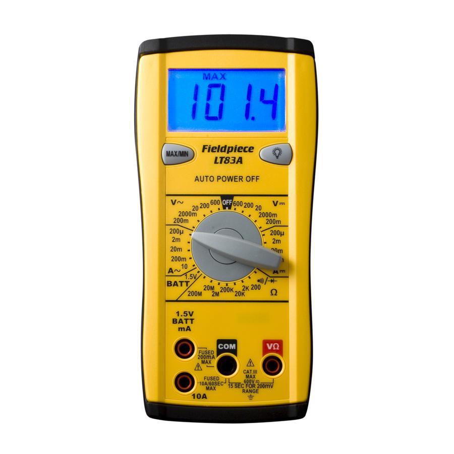 Fieldpiece Classic Style Multimeter LT83A - hvac shop