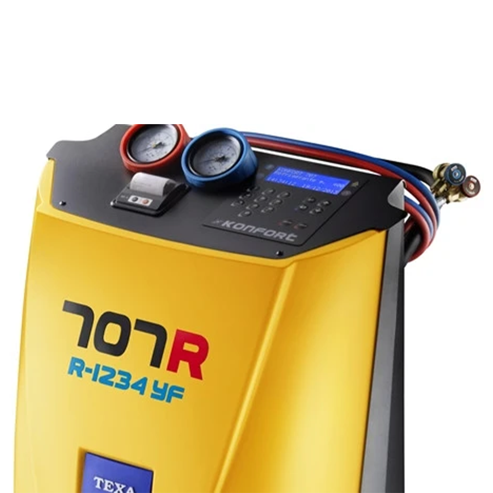 Texa Konfort 707r Recharge Maintenance Station R1234yf W/ Refrigerant Identifier - hvac shop