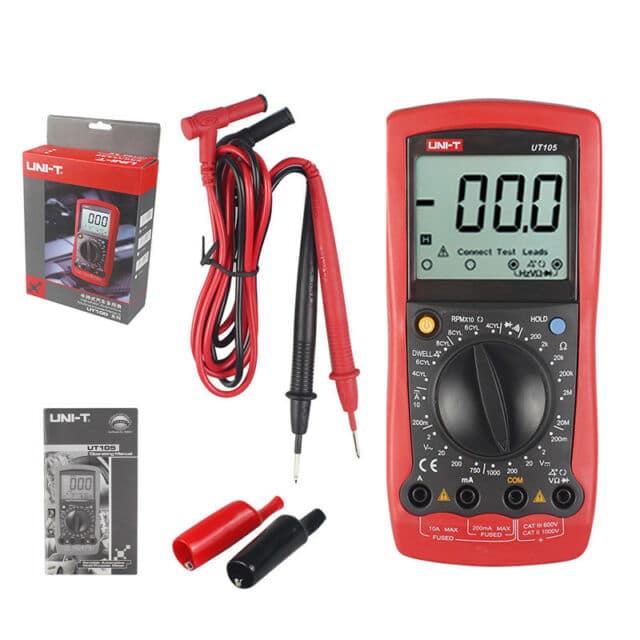 uni-t-ut105-automotive-digital-multimeter-package-kit