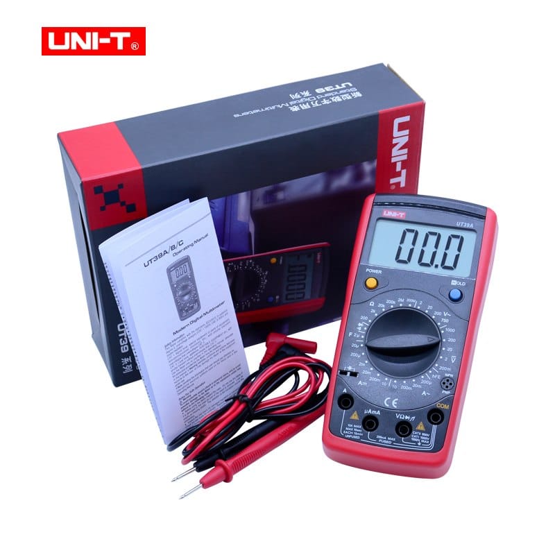 uni-t-ut39c-digital-multimeter-ac-dc-va-ohm-temp-hz-multimeter
