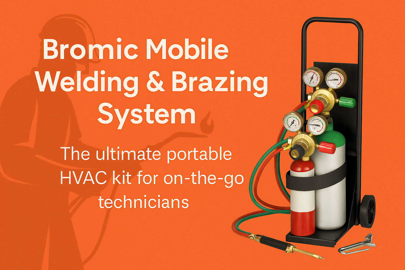 Bromic Mobile Welding & Brazing System: The Ultimate Portable HVAC Kit for On-the-Go Technicians