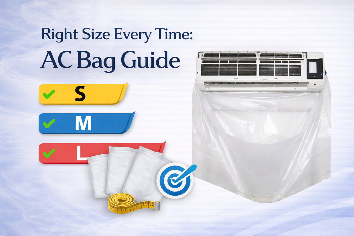 Right Size Every Time: AC Bag Guide – HVAC Supply Shop