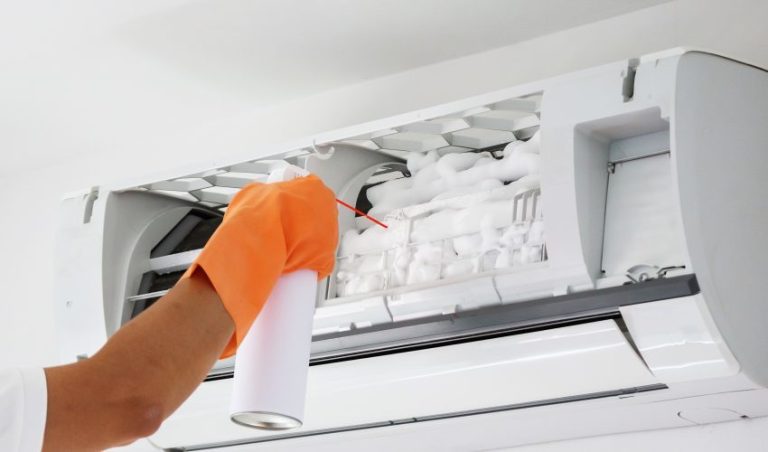AC Cleaning Preparation