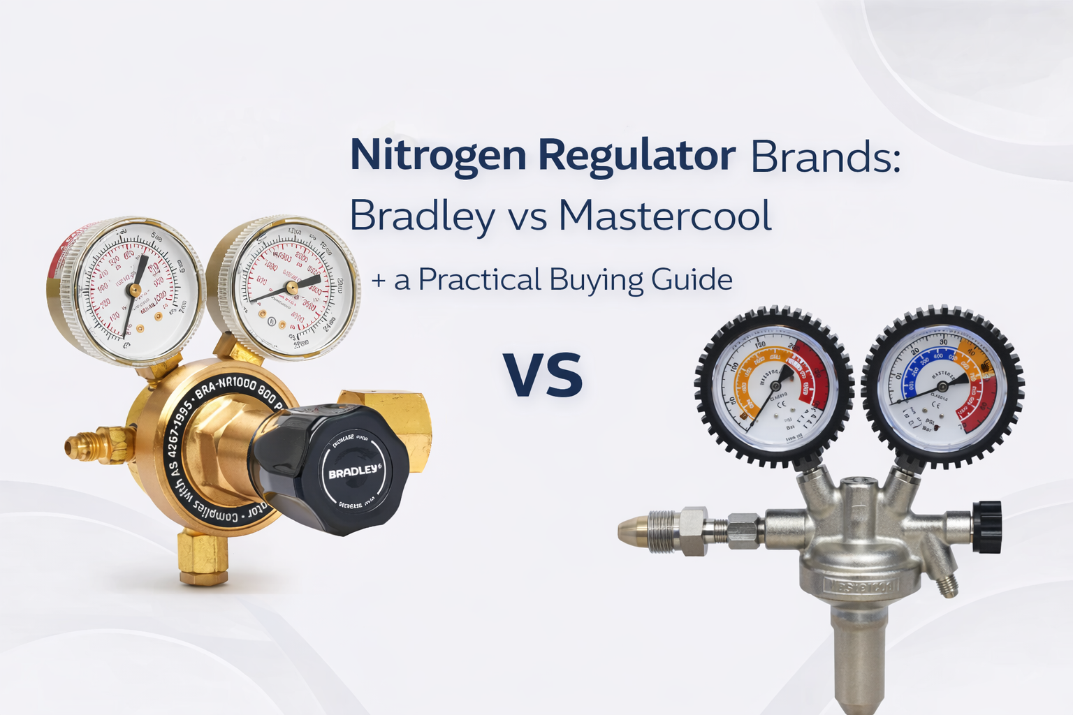 Nitrogen Regulator Brands : Bradley vs Mastercool