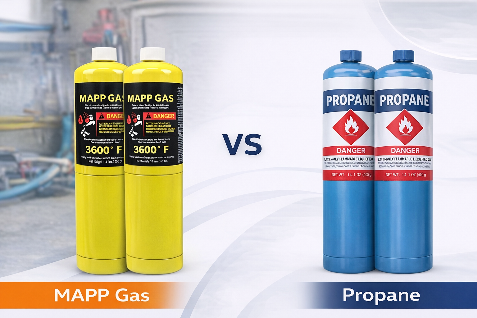 MAPP Gas vs Propane