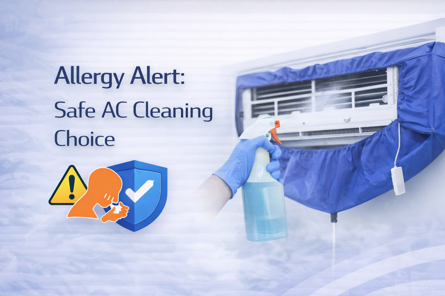 Allergy Alert: Safe AC Cleaning Choice