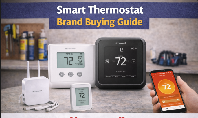 Honeywell smart thermostat products with app control for a brand buying guide