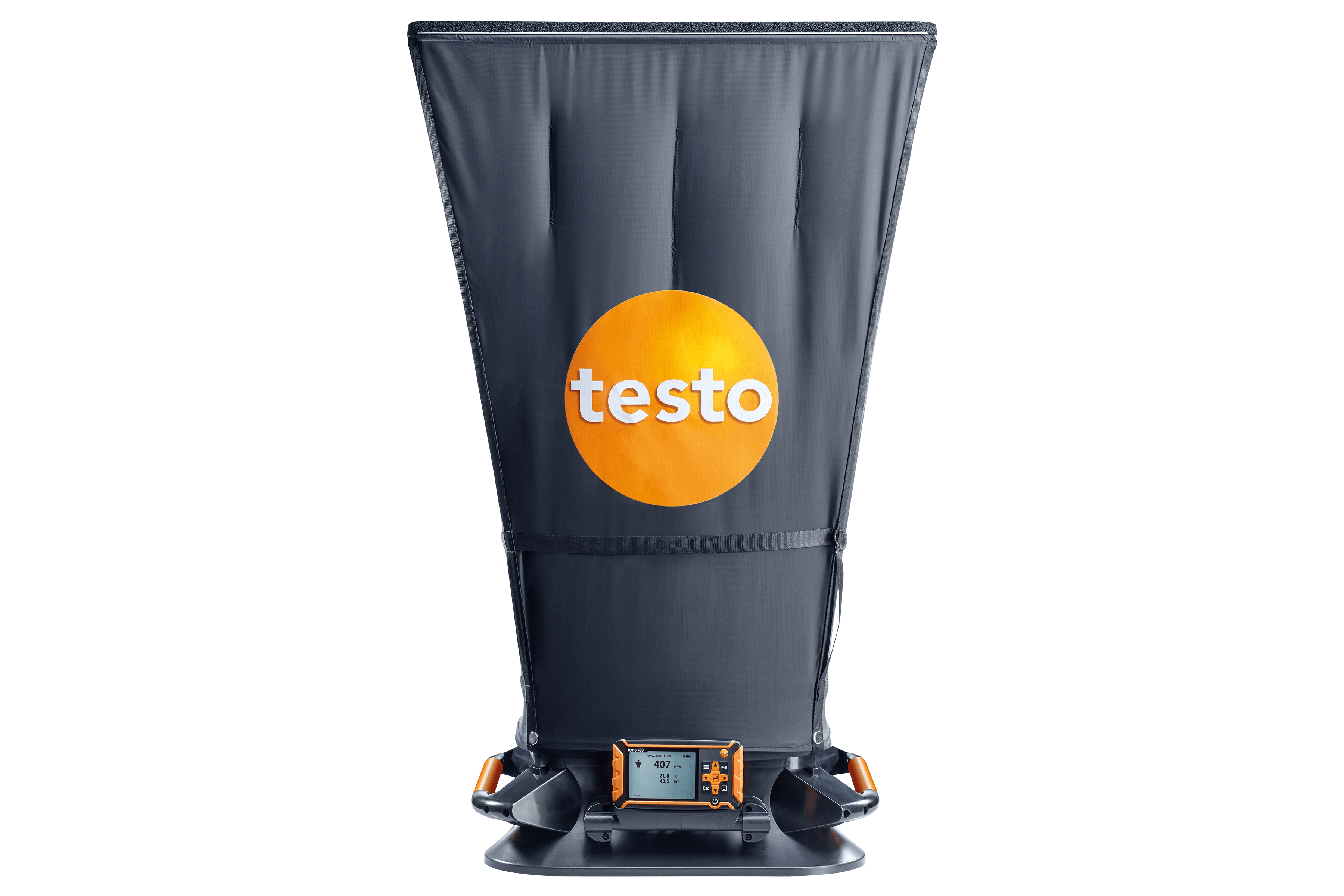 The testo 420 volume flow hood