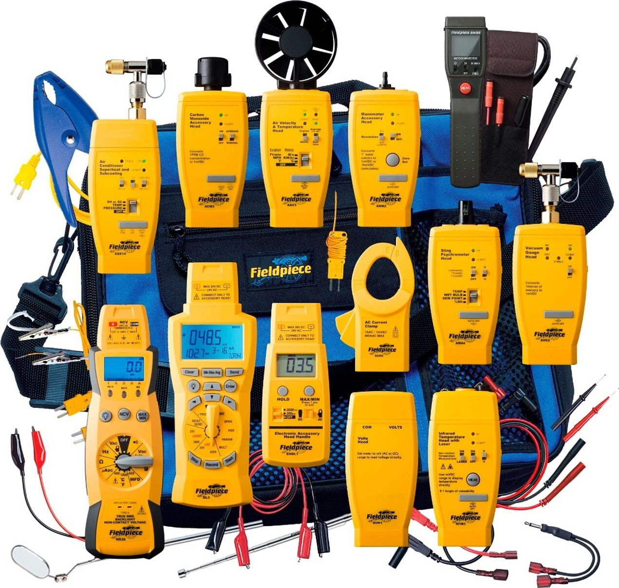 Fieldpiece Accessories: Leads, Cases, Tool Bags & Spares – HVAC Supply Shop