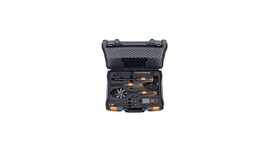 Service Case for Volume Flow Measurement