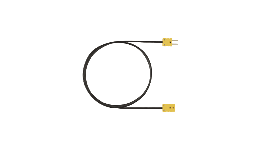 Extension cable, 5m, for thermocouple probe Type K