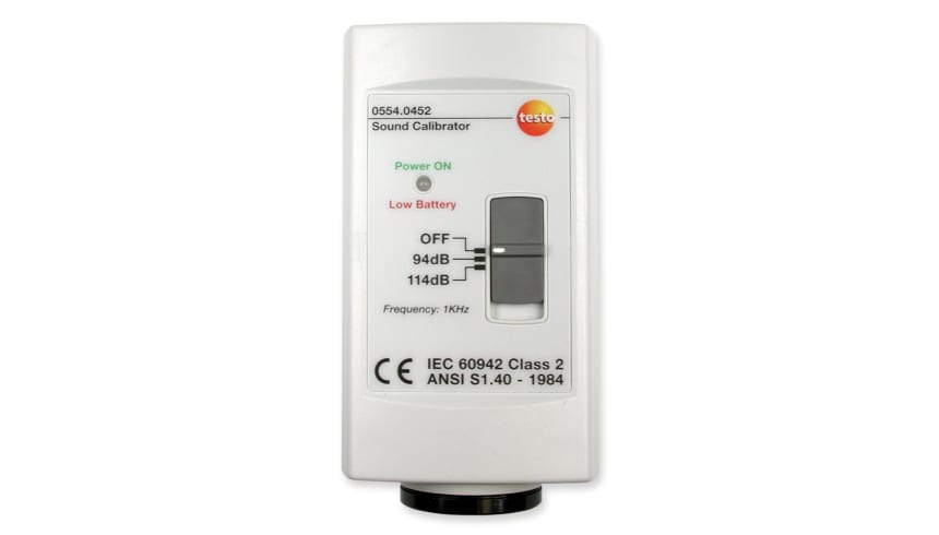 Testo Sound Level Calibrator