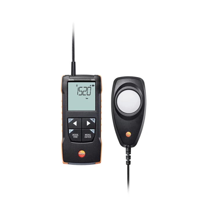 Testo 545 Digital Lux Meter with App Connection